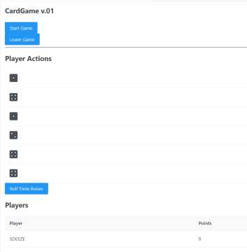 Card Game Screenshot